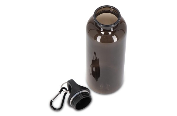 Bouteille d'eau Noa R-PET 500 ml Transparent - Transparent / Noir