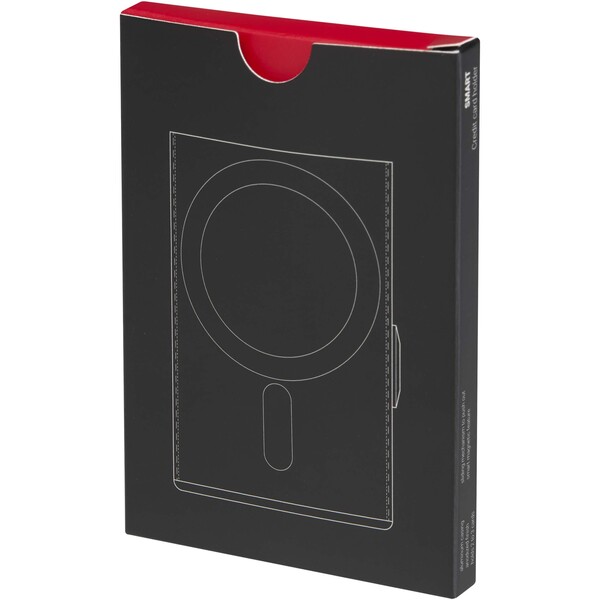 SMART RCS magnetic RFID card holder - Silver