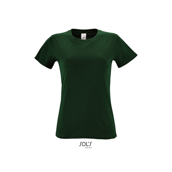 REGENT T-SHIRT SENHORA 150g Regent Women - Verde Garrafa EscuroL