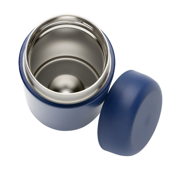 Mug isotherme en acier inoxydable recyclé certifié RCS Brew - Bleu