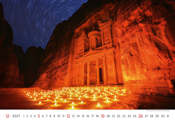 Calendar World Wonders