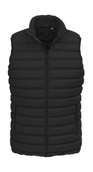 Lux Padded Vest Men - Black Opal / L