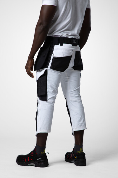 5556 Stretch 3/4 pant white D120