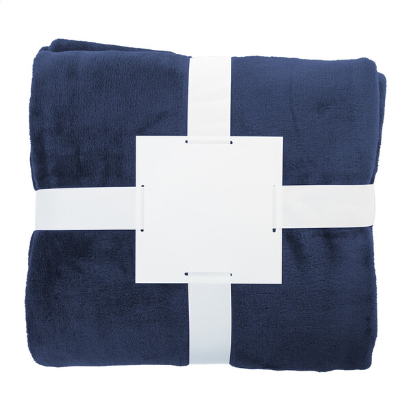 Couverture En Flanelle Rpet Vantaa - Bleu Foncé