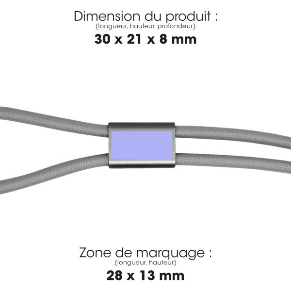 KYOSO - CÂBLE TOUR DE COU À CHARGE ULTRA-RAPIDE 100W & TRANSFERT DE DONNÉES 3 EN 1