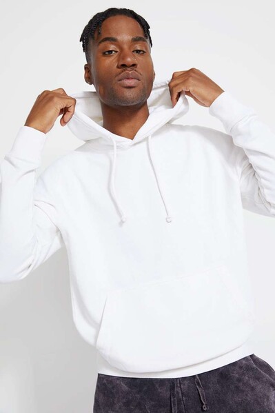 Vintage Raglan Hoodie - Vintage Black / L