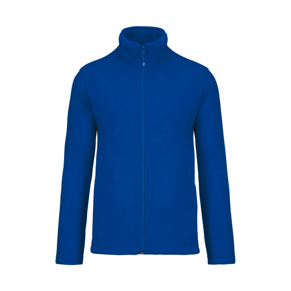 Veste Polaire À Fermeture Éclair Longue KA911 - Bleu / XL
