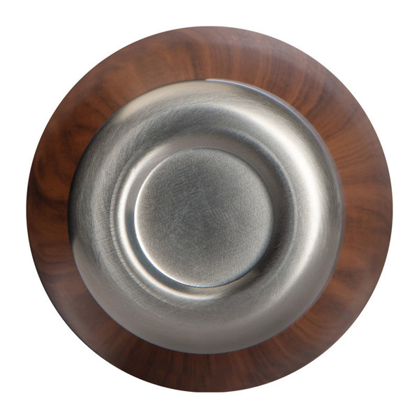 Stainless Steel Bottle with Wooden Look Tampa 500