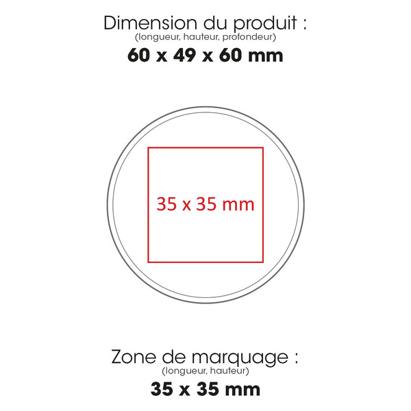 ECHO - BND500 - Enceinte sans fil (ABS recyclé)