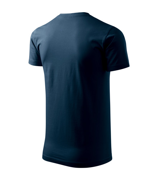 Tričko Pánské Malfini® Basic - Námořní Modrá / L