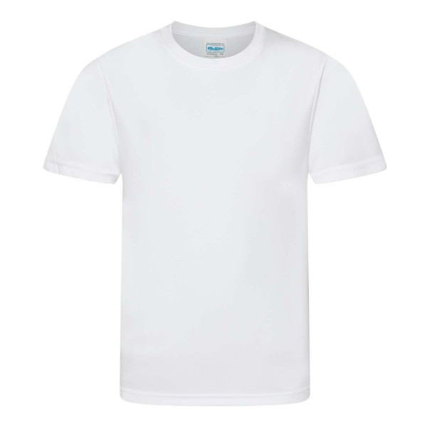 Kids Cool Smooth T - Arctic White / M