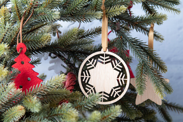 Christmas Tree Ornament Lundamo - Snowflake