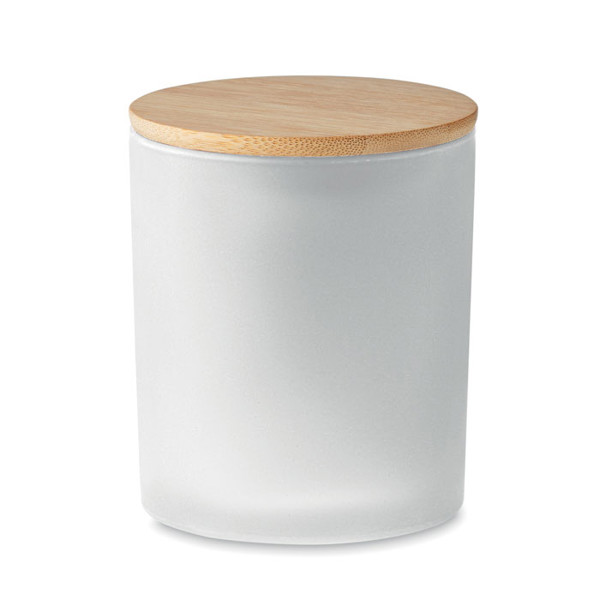 Keops Large candle, 280 gr, 46 h burn time - White