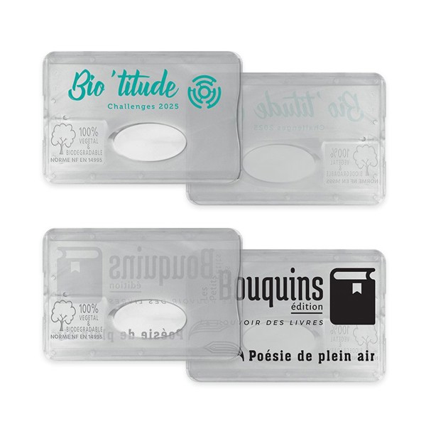 CREDIT CARD COVER IN BIOCOMPOSITE