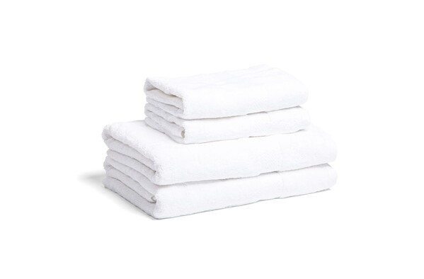 Serviette de bain Lord Nelson Fairtrade 70x130cm set of 3 - Blanc
