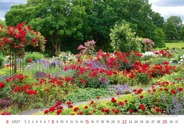Nástěnný kalendář Gardens 2027