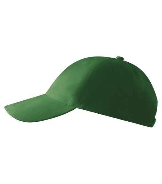 Čepice Unisex Malfini® 6P - Lahvově Zelená / nastavitelná