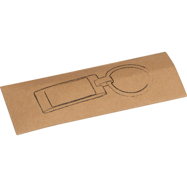 Metal keyring TIMOTHY - Silvergrey