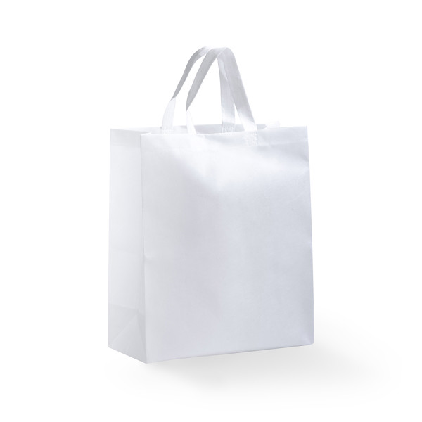 Bolsa de non-woven personalizada con fondo y asas reforzadas