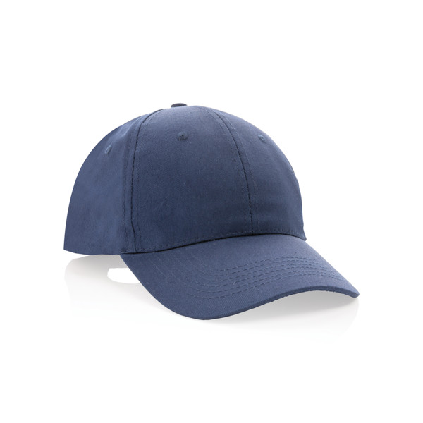 Impact 6 Panel Kappe aus 190gr rCotton mit AWARE™ Tracer - Navy Blau