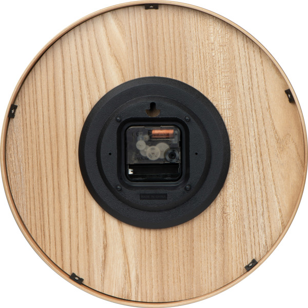 Wooden wall clock CATHERINE - Beige