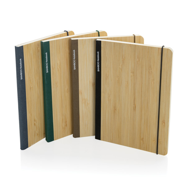 Carnet de notes A5 en bambou Scribe - Marron