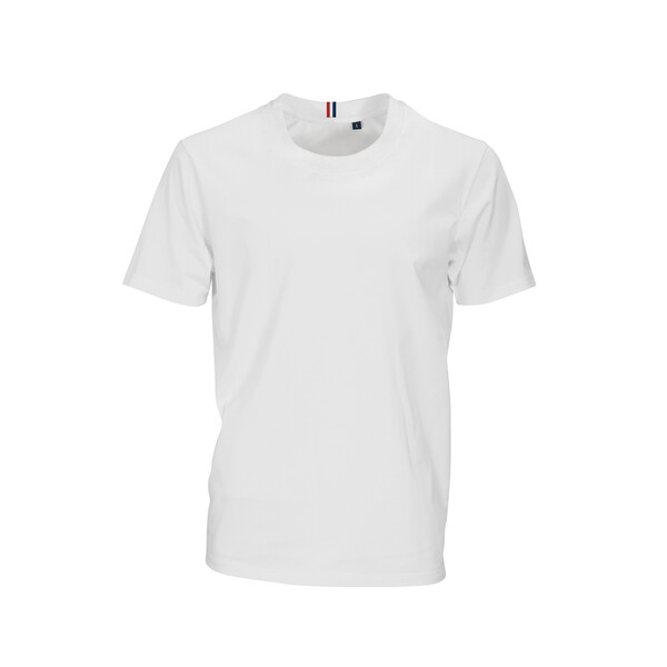 T-Shirt homme coton bio 170g LUCIEN - blanc / 3XL