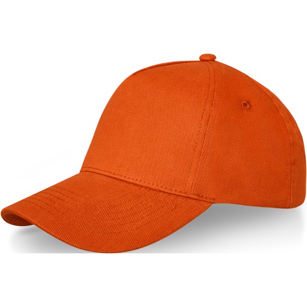 Boné de 5 painéis de 260 g/m² Doyle - Laranja