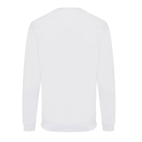 Sweater à col rond en coton recyclé IQONIQ Zion - Recycled White / XXL