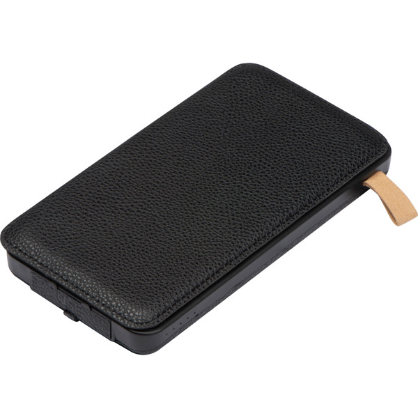 Solar powerbank 8,000 mAh BRUNA - Black