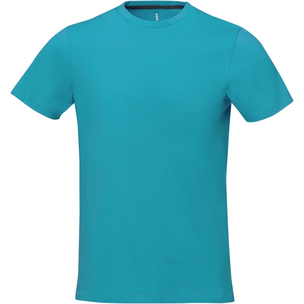 Nanaimo short sleeve men's t-shirt - Aqua / XS