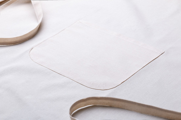 Cotton Apron Crudo