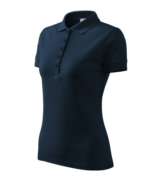 Polokošeľa Dámska Rimeck® Reserve - Tmavomodrá 02 (Brand Label) / S