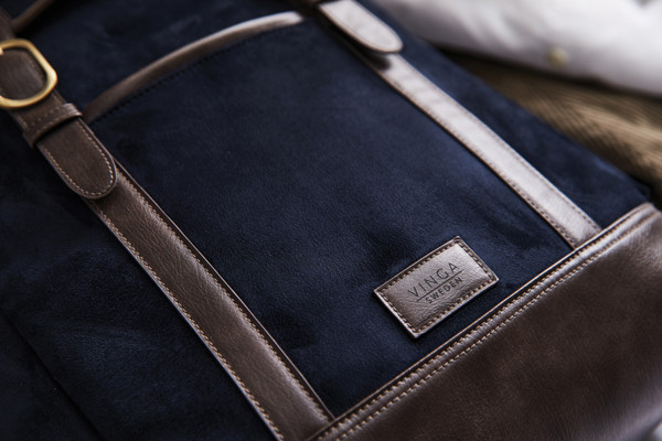 Vinga Hunton backpack, 17 inch laptop pocket - Blue