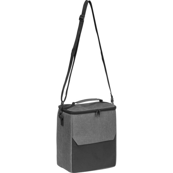Cooler bag made from RPET RANDALL - Silvergrey