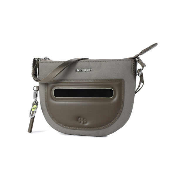 BONBON S | Crossbody semilună L + RFID - Hedgren - Vintage Taupe
