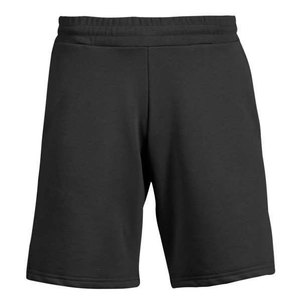 365 - Diagonal French Terry Bermuda Sweatshort - Black / 2XL
