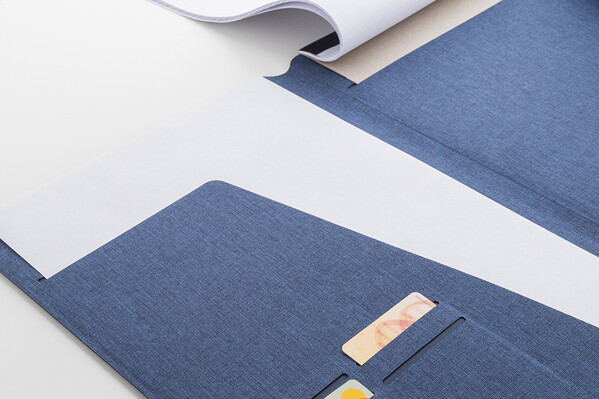 Porte-Documents Rpet Wapudo A4 - Bleu