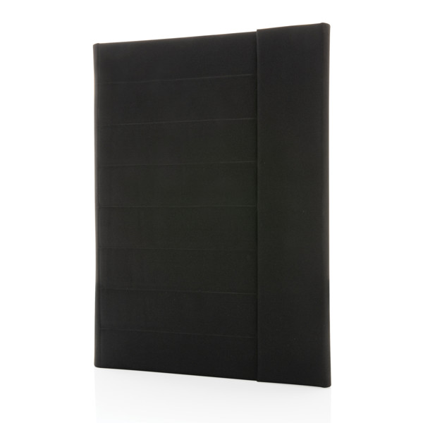 Impact Aware A4 portfolio, recycled polyester - Black