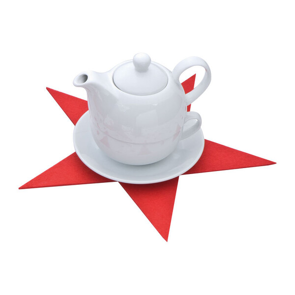 Star set made of felt Augsburg