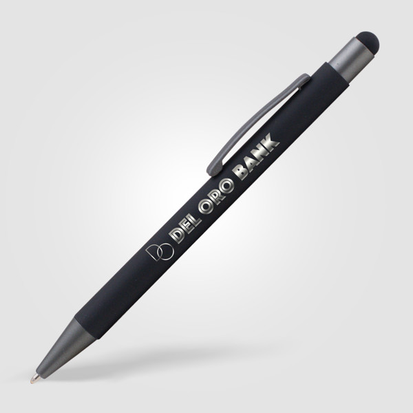 Bowie Softy Stylo avec Stylet - Noir / Laser