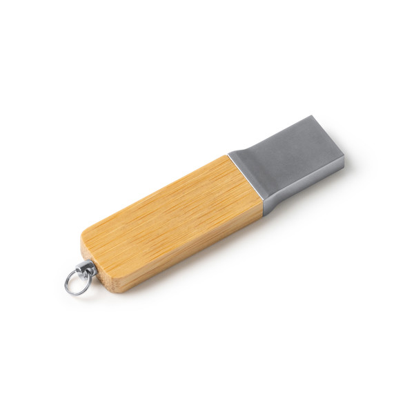 Personalised plastic USB flash drive with rotating body
