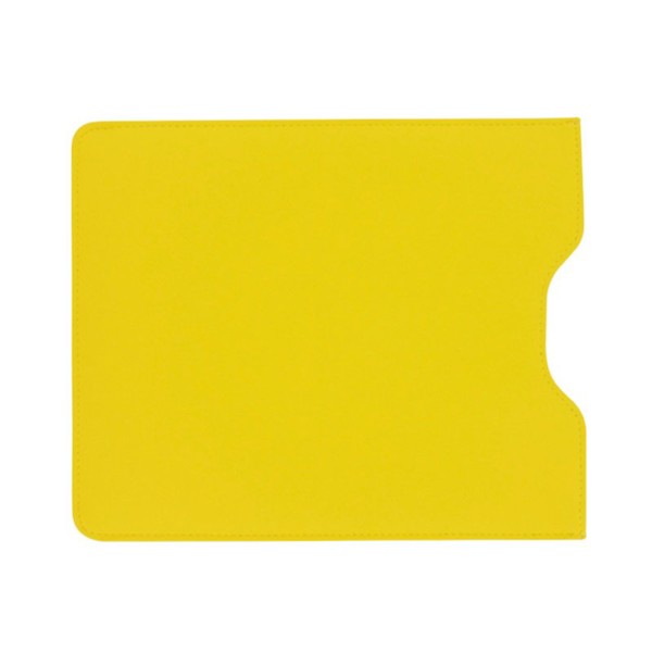 HOUSSE EN PVC POUR TABLETTE - Jaune