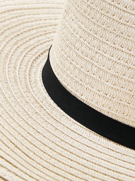 Marbella Wide-Brimmed Sun Hat - Natural