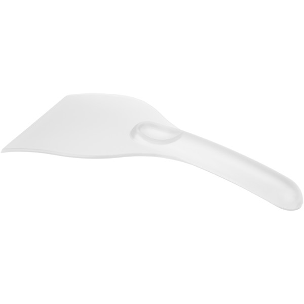 Frosty 2.0 triangular recycled plastic ice scraper - White