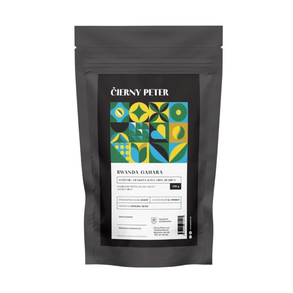 Káva Čierny Peter Rwanda/ 250g