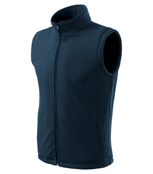 Fleece Vesta Unisex Rimeck® Next - Námořní Modrá / 2XL