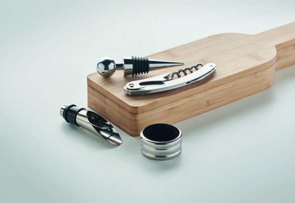 Bottle shaped wine set Vinovault Set