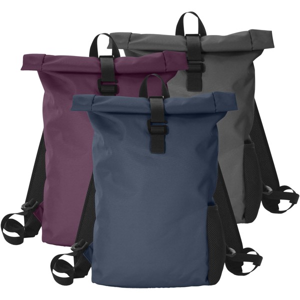 Citizen Green Vanguard Rolltop Rucksack aus recyceltem Material - grau