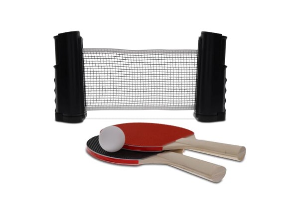 Table tennis set for a regular table - Black